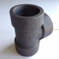 Trójnik 1.1/2''x1''x1.1/2'' redukcyjny 3000 SW A105 kielichowy stal kotłowa do spawania P245GH P285GH socket weld 11/2 3/2 POLBERIS