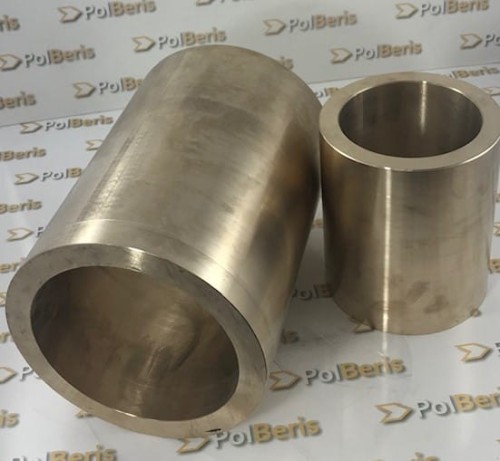 Tuleja z brązu Fi 180/ Fi 140 x 220 mm gat. BK331 rura z brązu BK331 180x140x220mm rura z brązu CuSi3Zn3Mn1 BK-331