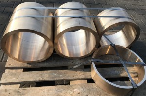 Tuleja z brązu Fi 480x390x120 mm gat. B-101 rura z brązu B101 480-390-120