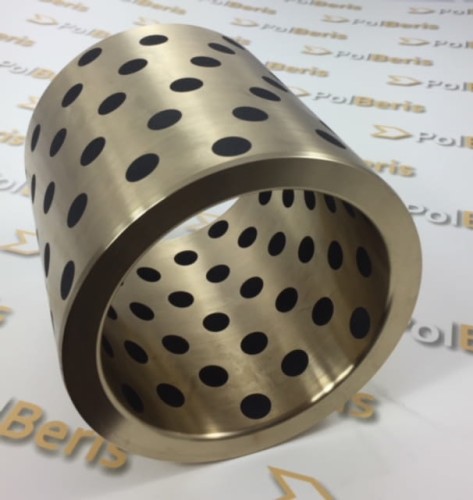 Tuleja ślizgowa SOB 120x140x100 SANKYO samosmarowna z brązu bush