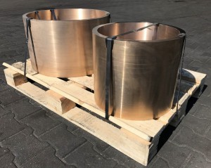 Tuleja z brązu Fi 480x390x250 mm gat. B-101 rura z brązu B101 480-390-250mm 