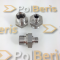 Złączka redukcyjna nierdzewna 1/2'' - 1/4'' adapter nypel www.sklep.polberis.pl przyłączka
