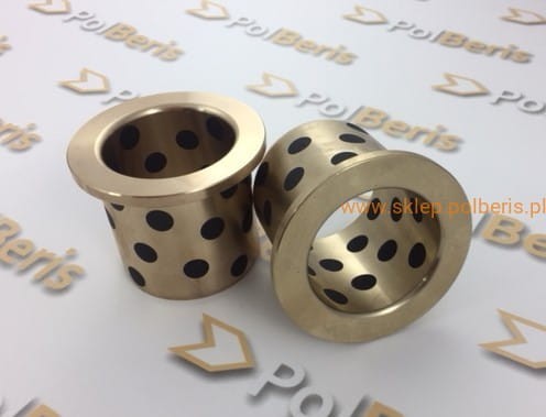 Tuleja ślizgowa 80x100x60 SOBF SANKYO www.sklep.polberis.pl samosmarowna z brązu bush