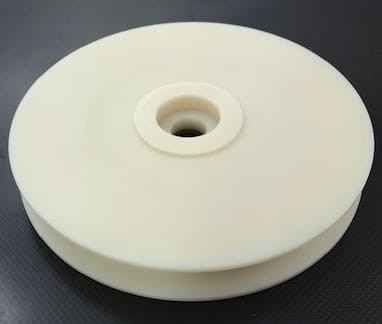 Koło linowe fi 260 x 40mm NYLON wg rysunku .jpg