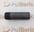 Króciec 1'' NPT gat. A106 Gr. B do spawania gwintowany jednostronnie DN50 100mm rurka gwintowana SA/A106 nypel sztucer P265GH K18 ST.45.8 1.0405