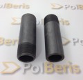 Króciec 1'' NPT gat. A106 Gr. B do spawania gwintowany jednostronnie DN50 100mm rurka gwintowana SA/A106 nypel sztucer P265GH K18 ST.45.8 1.0405 Polberis