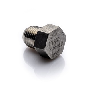 Plug 1 1/4'' NPT stainless 304L
