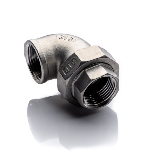 Śrubunek kątowy 1 1/2'' 90st GW 316 stożkowy