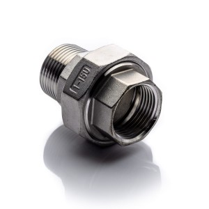 Śrubunek nyplowy 1 1/2'' nierdzewny BSP 