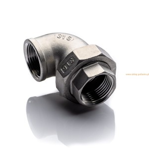 Śrubunek kątowy 3/4'' 90st GW 316 stożkowy