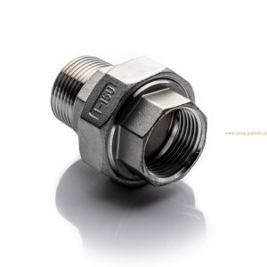 Śrubunek nyplowy 2 1/2'' nierdzewny BSP