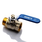 Ball valve 1/2'' brass male-female