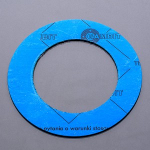 Uszczelka DN80 PN10-40 AF-400 GAMBIT +400 stop. C uszczelka płaska AF400