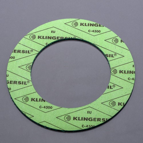 Uszczelka DN80 PN10-40 KLINGERSIL C-4300 +300 stop. C kołnierzowa płaska IBC bez otworów DIN 28091-2 C4300