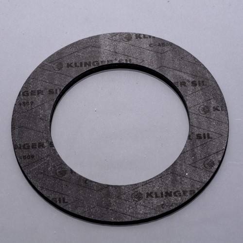 Uszczelka DN80 PN10-40 KLINGERSIL C-4509 +300 stop. C zbrojona kołnierzowa płaska IBC bez otworów DIN 28091-2 C4509