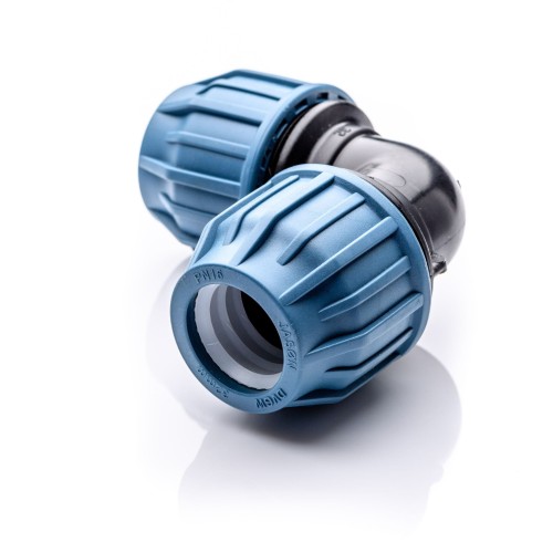 Kolano PP 32x32mm do rur PE do wody PN16 90stopni tworzywo kolanko na wąż.jpeg