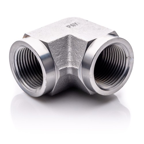 Kolano 1'' - 1'' NPT-NPT 90 stopni stalowe nyplowe adapter gwint wewnętrzno wewnętrzny elbow.jpg