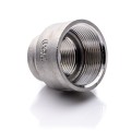 Coupling 1 1/2'' x 1'' stainless steel 316 BSP