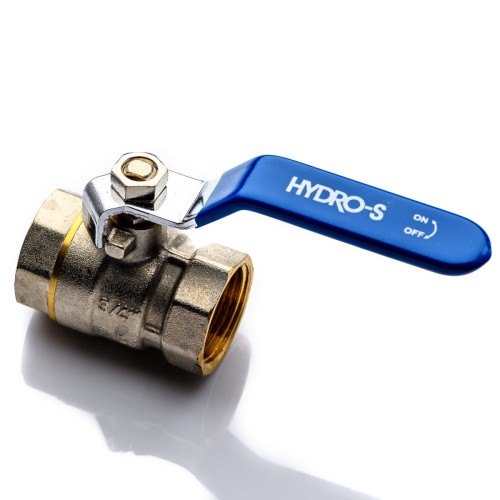 Zawór kulowy 1 1/4'' mosiądz do wody GW-GW 25 bar gwint wewnętrzny 1.1/4''