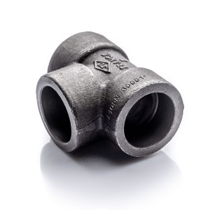 Trójnik 1" socket weld A105 kl.3000 