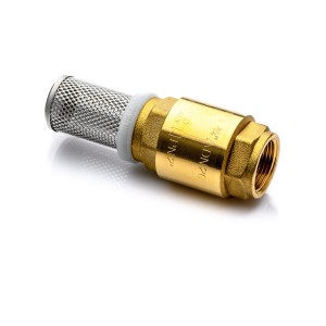 Zawór zwrotny z koszem 3/4'' mosiężny