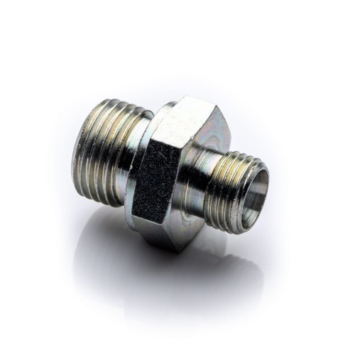 Nypel redukcyjny 1/8'' - 1/4''hydrauliczny ciśnieniowy złączka stalowa przyłączka