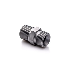 Nypel redukcyjny 1/4'' NPT - 3/8'' BSP stalowy
