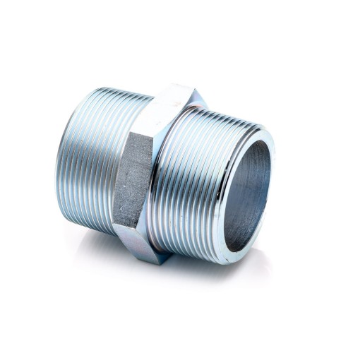 steel nipple 2'' BSPT