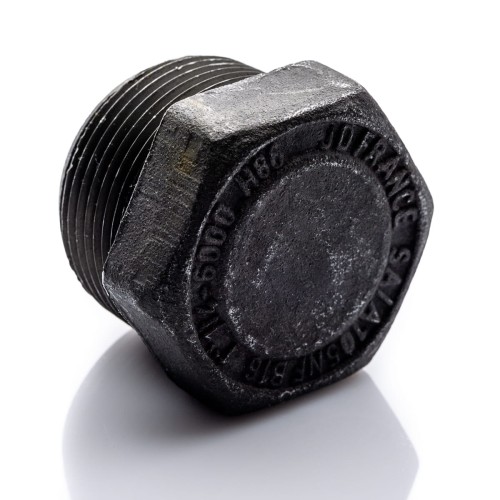 Hex plug 1 1/4" NPT A105 cl.3000