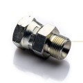 Redukcja 1/2'' - M18x1,5'' nakrętno-wkrętna prosta calowa złączka adapter z nakrętką GW-GZ gwint wewnętrzny zewnętrzny stal