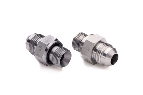 Steel nipple 3/8'' BSP - 3/4'' UNF JIC fitting