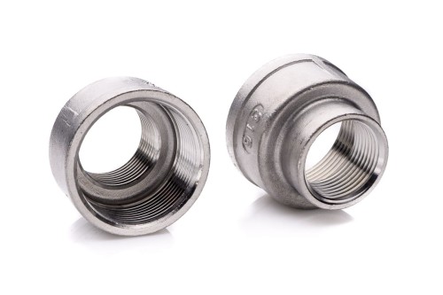 Coupling 2 1/2'' x 1 1/2'' stainless steel 316 BSP