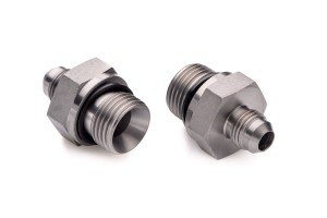 Steel nipple 1/2'' BSP - 7/16'' UNF JIC fitting