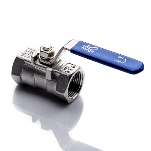 Stainless ball valve 1" 316 40bar