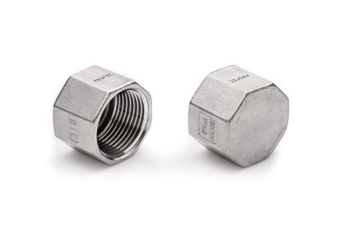 Cap 1/8'' stainless steel 316