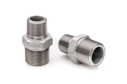 Nypel redukcyjny 34''x1'' NPT galwanizowany 6-kątny klasa 3000 A105 6289.jpg