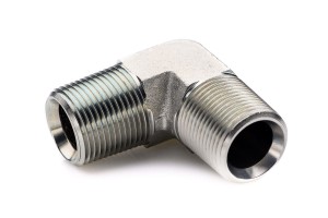 Kolano 1/4'' NPT stalowe nyplowe