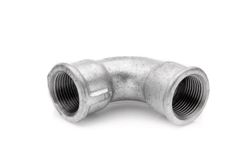 Łuk krótki 1 1/4'' żeliwo ocynk 90 stopni GW