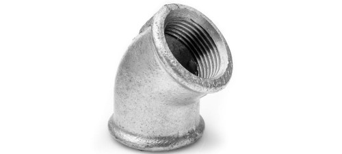 Kolano 3/4'' żeliwo ocynk 45st. GW