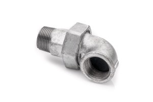 Śrubunek kątowy 2 1/2'' żeliwo ocynk GW-GZ