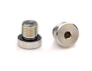 Korek 1/4'' stalowy z uszczelką na imbus