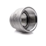 Coupling 2'' x 1 1/2'' stainless steel 316 BSP