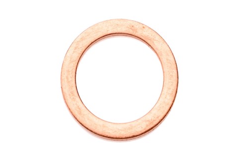 Podkładka miedziana 17x22x1 mm uszczelka miedź DIN7603