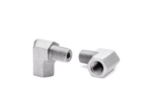 Kolano 1/4'' NPT nyplowe stalowe