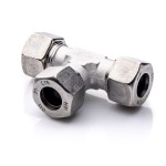 Trójnik skrętny na rurę 10mm nierdzewny