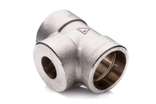 Trójnik 2''x1/2'' socket weld 304L kl.3000