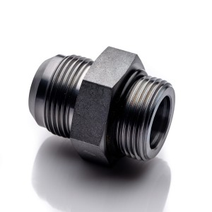 Nypel 9/16'' - 18 UN JIC stalowy