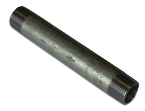 Nypel rurowy 1 1/2" 200mm BSPT A106 ocynk