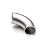 Welded elbow 21.3x2mm stainless steel 316L