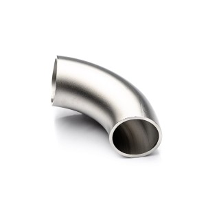 Welded elbow 21.3x2mm stainless steel 316L